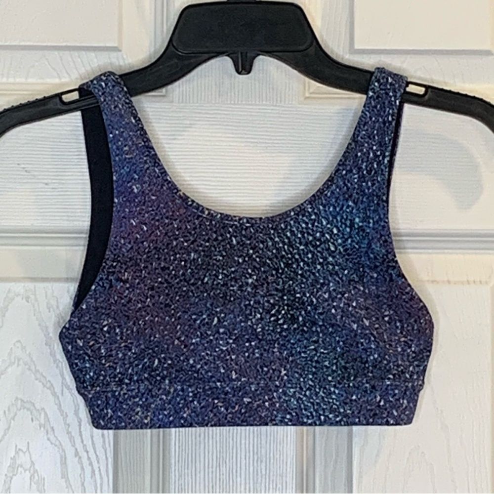 Lululemon Cadence Crusher Bra *REVERSIBLE Strive Multi Black/Black Size 2